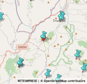 Mappa Via XXIV Maggio, 86026 Salcito CB, Italia (6.92077)