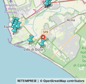 Mappa Via di Piana Bella, 00124 Roma RM, Italia (5.4925)