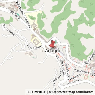 Mappa Piazza Guglielmo Marconi, 23, 03012 Anagni, Frosinone (Lazio)