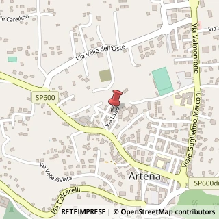 Mappa Via Alessandro Fleming, 18, 00031 Artena, Roma (Lazio)