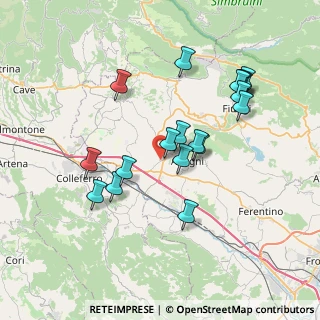 Mappa SP Sabatino, 03012 Anagni FR, Italia (7.47)