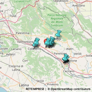 Mappa SP Sabatino, 03012 Anagni FR, Italia (10.46737)