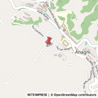 Mappa Strada Provinciale San Magno, 170, 03012 Anagni, Frosinone (Lazio)