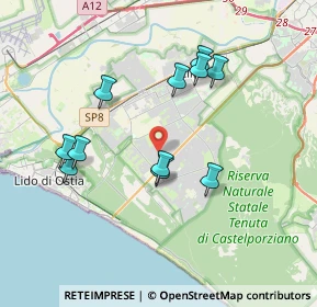 Mappa Via Prassagora, 00124 Roma RM, Italia (3.72)