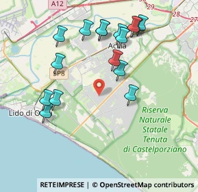 Mappa Via Prassagora, 00124 Roma RM, Italia (4.35875)