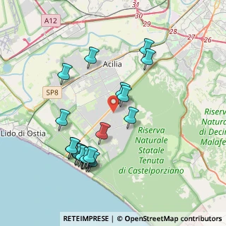Mappa Via Marco Enrico Bossi, 00124 Roma RM, Italia (4.2905)