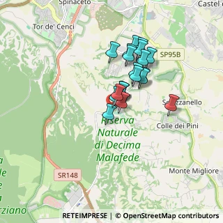 Mappa Centro sportivo trigoria, 00128 Roma RM, Italia (1.379)