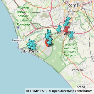 Mappa Via Arturo Toscanini, 00124 Roma RM, Italia (5.96875)
