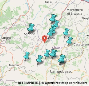 Mappa Piazza Pietravalle, 86026 Salcito CB, Italia (14.3665)