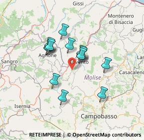 Mappa Piazza Pietravalle, 86026 Salcito CB, Italia (11.36929)