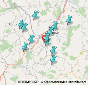 Mappa Via Umberto I, 86026 Salcito CB, Italia (6.49167)