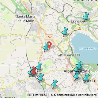 Mappa Via Colle Picchione, 00047 Marino RM, Italia (3.13)