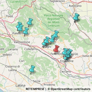 Mappa Viale Roma, 03012 Anagni FR, Italia (17.26294)
