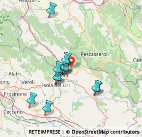 Mappa Corso Umberto I, 03030 Pescosolido FR, Italia (13.22333)