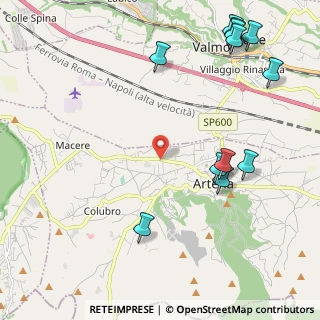 Mappa Via Velletri, 00031 Artena RM, Italia (2.92833)