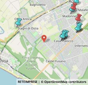 Mappa Via Epaminonda, 00124 Roma RM, Italia (2.92667)