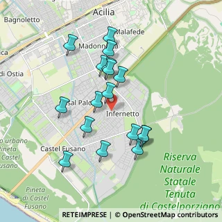 Mappa Via Alessio Olivieri, 00124 Roma RM, Italia (1.79118)