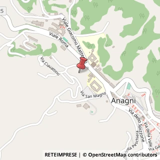 Mappa Via Ciavattino, 17, 03012 Anagni, Frosinone (Lazio)