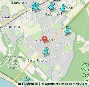 Mappa Via Erodoto, 00124 Roma RM, Italia (3.46)