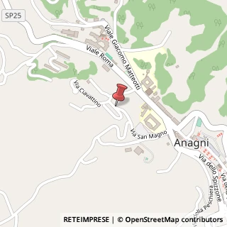 Mappa Strada Provinciale San Magno, 44, 03012 Anagni, Frosinone (Lazio)