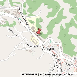 Mappa Viale Regina Margherita, 74, 03012 Anagni, Frosinone (Lazio)
