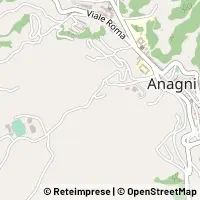 Mapa Anagni