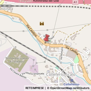 Mappa Via Casilina, 00034 Colleferro Scalo RM, Italia, 00034 Colleferro, Roma (Lazio)