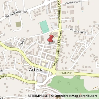 Mappa Via Palombara, 00031 Artena RM, Italia, 00031 Artena, Roma (Lazio)