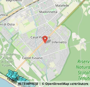 Mappa Via Marc'Antonio Cesti, 00124 Roma RM, Italia (4.6905)