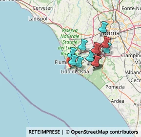 Mappa Via delle Orcadi, 00121 Roma RM, Italia (10.23571)