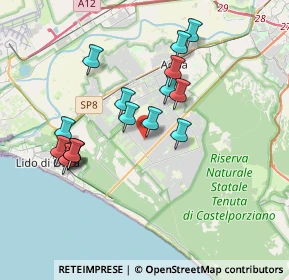 Mappa Via Aristobulo, 00124 Roma RM, Italia (3.5975)