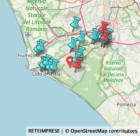 Mappa Viale Timocle, 00124 Roma RM, Italia (6.578)