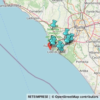Mappa Faro Vecchio, 00054 Fiumicino RM, Italia (8.39077)