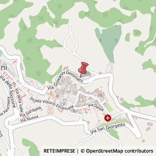Mappa Via Giovanni Giminiani, 90, 03012 Anagni, Frosinone (Lazio)
