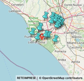 Mappa Via Pelopida, 00124 Roma RM, Italia (12.5345)