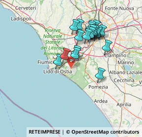 Mappa 00124 Roma RM, Italia (13.568)