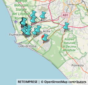 Mappa 00124 Roma RM, Italia (7.809)