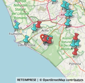 Mappa 00124 Roma RM, Italia (8.897)