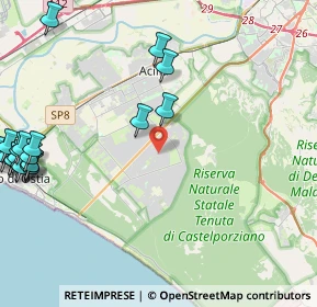 Mappa Via Pietro Montani, 00124 Roma RM, Italia (6.629)