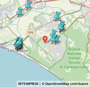 Mappa Via Telesilla, 00124 Roma RM, Italia (4.50526)