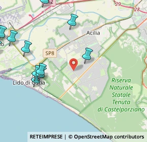 Mappa Via Telesilla, 00124 Roma RM, Italia (6.04417)