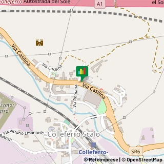 Mappa Via Casilina,  38, 00034 Colleferro, Roma (Lazio)