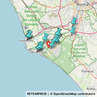 Mappa Via Alcamene, 00124 Roma RM, Italia (5.67)
