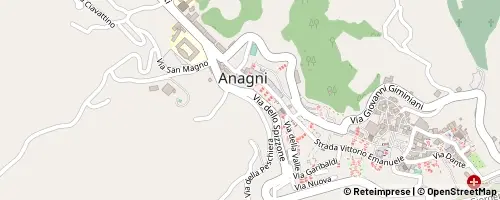 Mappa Anagni