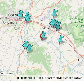 Mappa Piazza D. Francesco Bianchi, 06084 Bettona PG, Italia (7.2925)