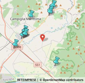 Mappa SP 21, 57021 Campiglia Marittima LI, Italia (4.62818)