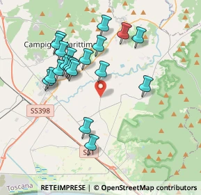 Mappa SP 21, 57021 Campiglia Marittima LI, Italia (3.794)