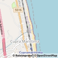 خريطة Cupra Marittima