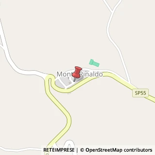 Mappa Via Borgo Vecchio,  8, 63020 Monte Rinaldo, Fermo (Marche)