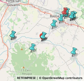 Mappa Via Topino, 06084 Bettona PG, Italia (4.87714)